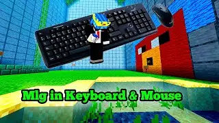 All Mlg in mobile with keyboard and mouse #minecraft #mlgclutch #keyboardandmousesetup #virralvideos