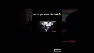 JUSTIN PUNCHES HIS DAD 🦘 (Originally Uploaded By ImaniBrooks3)