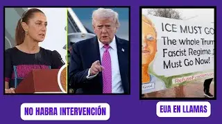 SHEINBAUM DESCARTA INTERVENCIÓN MILITAR DE EUA EN MÉXICO; EN LAS CALLES CRECE EL TRUMPISMO