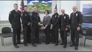 Issaquah Police Department Oath of Office and Promotion Ceremony