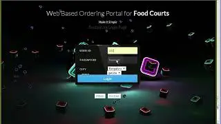 Web Based Ordering Portal for Food Courts