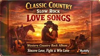 Classic Country Slow Rock Love Songs | Western Country Rock Album | Sincere Love, Fight & Win Love