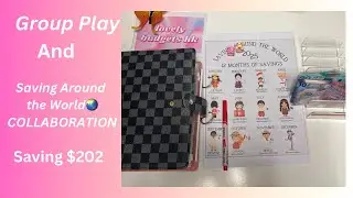 COLLABORATION AND GROUP PLAY DAY| #groupplay #savinggoals  #cashstuffingcommunity #budget