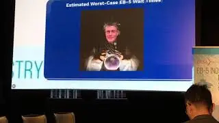 Charlie Oppenheim speaking at IIUSA 2019 for EB5 backlog
