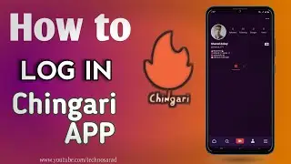How to login chingari app 🧐॥ चिगांरी एप्प मे अपनी आईडी कैसे बनाए॥ in hindi ॥ techno sharad ॥