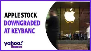 Apple stock slides following downgrade from KeyBanc