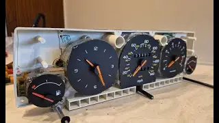 Как починить одометр на Volvo 740 1989 года выпуска.