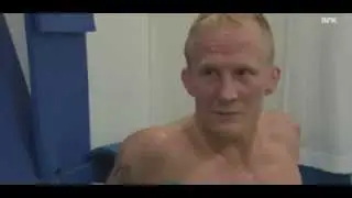 Мартин Йонсруд Сундбю тренирует Стиг-Андре Berge на беговой дорожке!