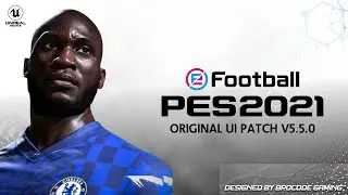 eFOOTBALL PES 2021 MOBILE V5.5.0 ORIGINAL UI PATCH | NEW VERSION UPDATE LICENSED KITS & TEAM LOGO