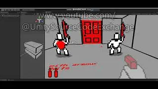 Stealth Shooting Game Pixel - Unity Source Code | Reskin Project | Hire Game Developers