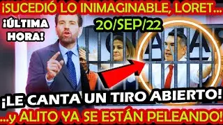 &iexcl; SE PELEAN LORET LE DECLARA UN TIRO ABIERTO A ALEJANDRO MORENO ALITO !