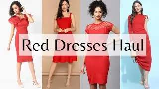 Red Dresses Haul | Valentines Day Outfits | Try on Haul | Zalaks Fashion World |