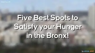 Five Best Spots to Satisfy your Hunger in the Bronx!