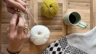 Flerfarvestrik, strik med dominans / Knitting with multiple colors