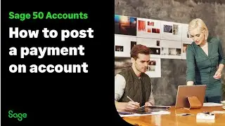 Sage 50 Accounts (Великобритания): как зачислить платеж на счет
