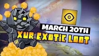 Destiny 2 | XUR'S DLC EXOTICS & LOCATION! New Rewards, Trials Map & Where is Xur | 20th March