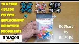 Propellers for Tiny Whoop & Inductrix Quadcopter Drones