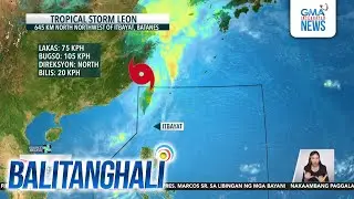 Bagyong #LeonPH, nakalabas na ng PAR - Weather update today (November 1, 2024) | Balitanghali