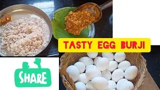 Yummy 😋😋 tasty egg burji##mangalore #kudla #unique #mangalore #