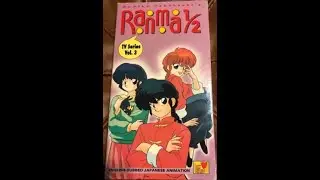 Вступительная и заключительная заставки к 3-му тому телесериала &laquo;Ранма &frac12;&raquo; на VHS (1994)