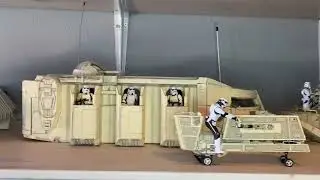 Imperial vehicles in convoy @ Star Wars