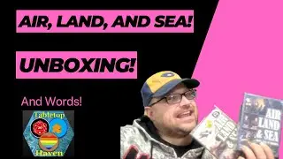 Air, Land, and Sea PLUS Spies, Lies, and Supplies Unboxing and Words!