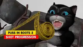 Puss in Boots 2 Shot Progression | Animation Breakdowns | 3D Animation Internships