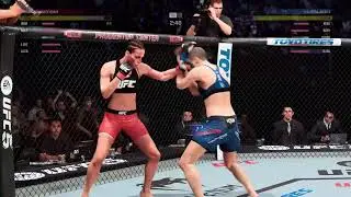 UFC5 Division 20 Ranked stand and bang #Ps5