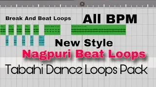 Nagpuri studio beat loops pack // New nagpuri beat download // All Bpm 