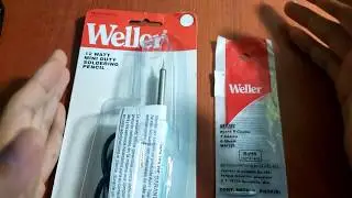 Cautin ultra fino weller wm120 Unboxing