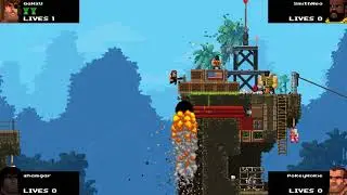 Broforce Gameplay Highlights with TVP