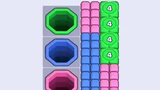 Cube Color Escape Level 301-302-303-304-305 Walkthrough Gameplay Android,iOS