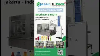 ALLPack Indonesia, Baiji Machinery Booth No: B1A014