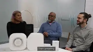 Councillor  Liza Begum talks to our Damp and Mould Surveyors