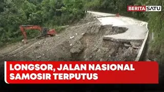 Longsor, Jalan Nasional Samosir Terputus | Beritasatu