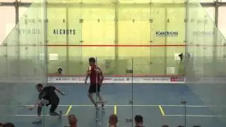 Squash European Individuals Finals: Gregory Gaultier (FRA) vs. Borja Golan (ESP) - game3