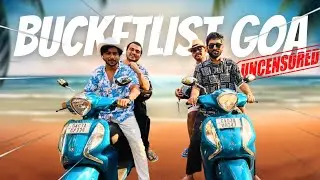 BUCKETLIST GOA TRIP | ft. EpicHoot, SauraXD, Excalibur & KIRA 🌴