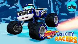 Blaze and the Monster Machines: Axle City Racers - Race with Darington | Racing Cars Video Game