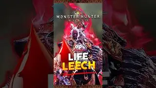 Lifesteal Health Regen Augment 🩸 Monster Hunter World #MHW #Gaming