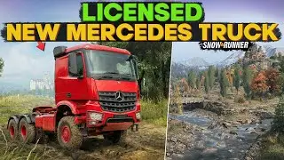 New Upcoming Licensed Mercedes-Benz Truck in SnowRunner | Everything You Need to Know
