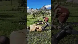 Simulate extreme survival skills in rdr2 vol36 #shorts #short