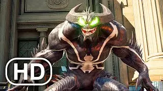Marvel's Midnight Suns Spider-Man Vs Venom Fight Scene (2022) 4K ULTRA HD