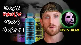🛑LIVE Logan Paul&rsquo;s PRIME Collapse: Influencer Commodity Hype