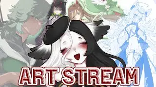 [Art] Outfit Design Day! | Holiday Streams Continues