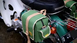 HONDA C70 INDONESIA : PASANG BRACKET SIDEBAG TOURING