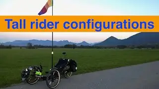 ICE Sprint X tall rider configurations