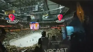 VR Cast NHL Pittsburg Penguins VR Demo experience