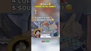 this 5 one piece moments got me in tears 🤣 (funniest one piece moments) #onepiece #shorts