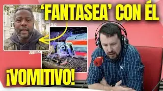 BERTRAND NDONGO, la OBSESI&Oacute;N ENFERMIZA de PABLO IGLESIAS con el REPORTERO... &iexcl;VOMITIVO!