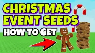 All CHRISTMAS EVENT SEEDS in GROW A GARDEN Roblox - How to Get Cookie Stack, Antlerbloom and More
